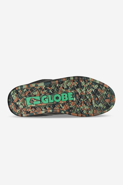 Globe Shoes Tilt Black/Green/Mosaic US Size Skateboard Sneakers
