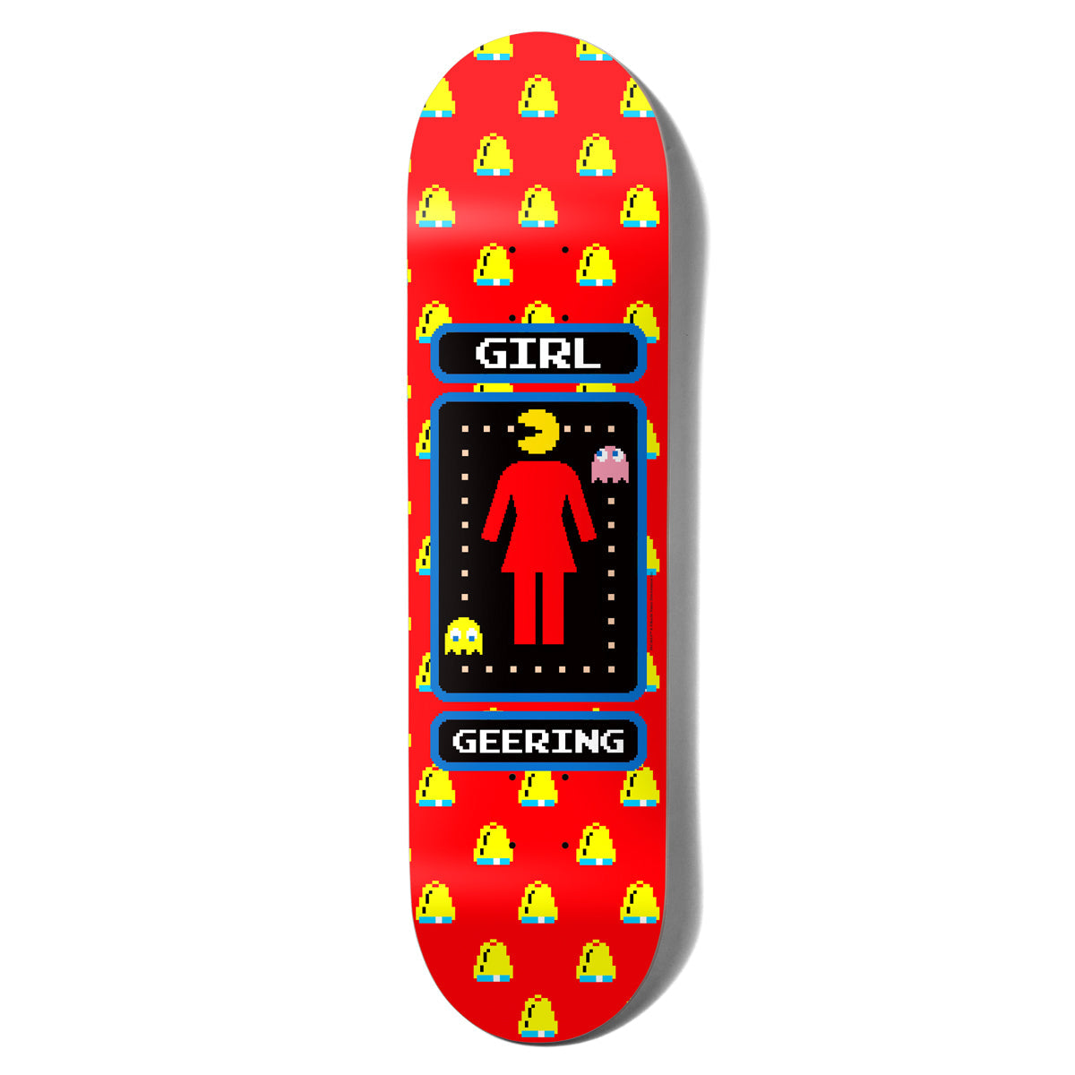 Girl Skateboard Deck Geering Pac Man 8 5