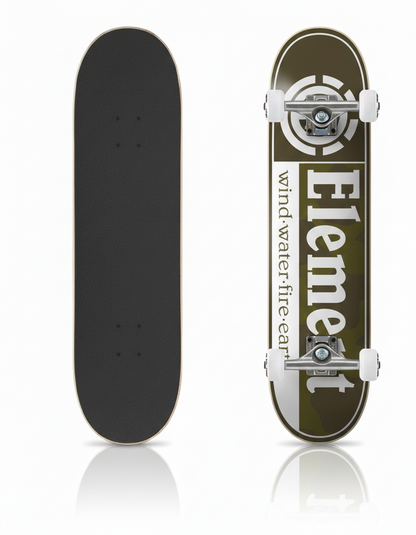 Element Skateboard Complete Camo Section 8"