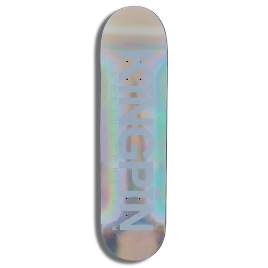 Kingpin Skate Supply Deck OG Logo Foil Iridescent Edition