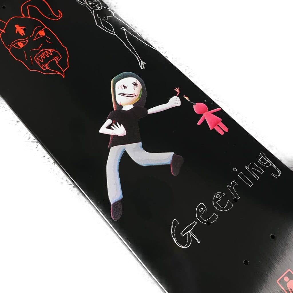 GIRL Skateboard Deck New Pro One Off WR41 Breana Geering 8"