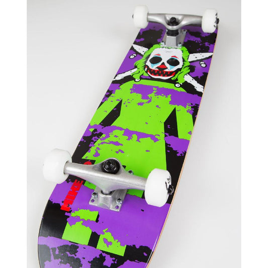 Girl Skateboard Complete Mike Mo 8 125 Clown Pirate Pre Assembled