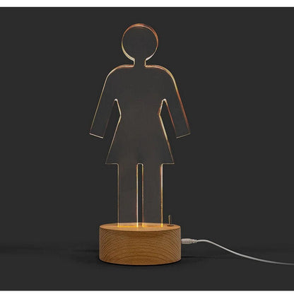 Girl Skateboards Light Acrylic Og Lamp