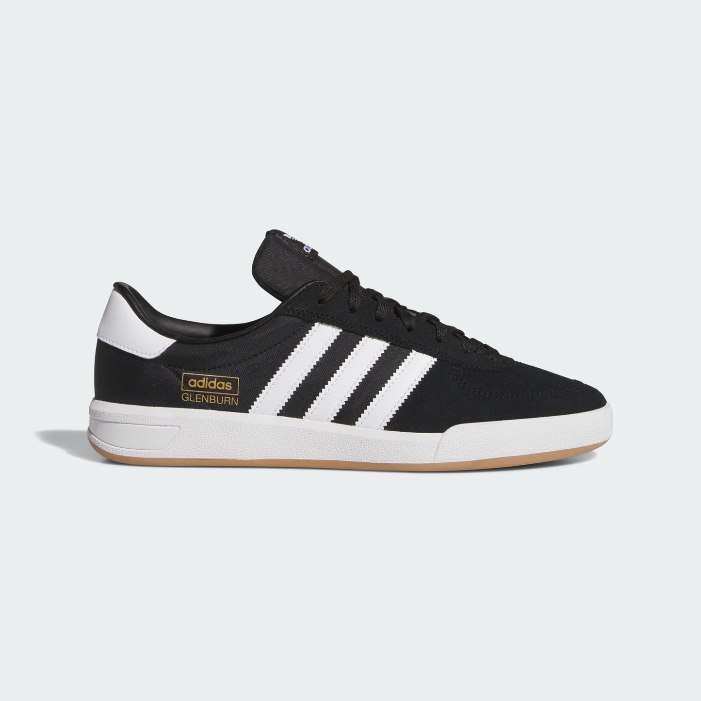 Adidas Shoes Glenburn Core Black / Cloud White / Gum Skateboarding Sneakers