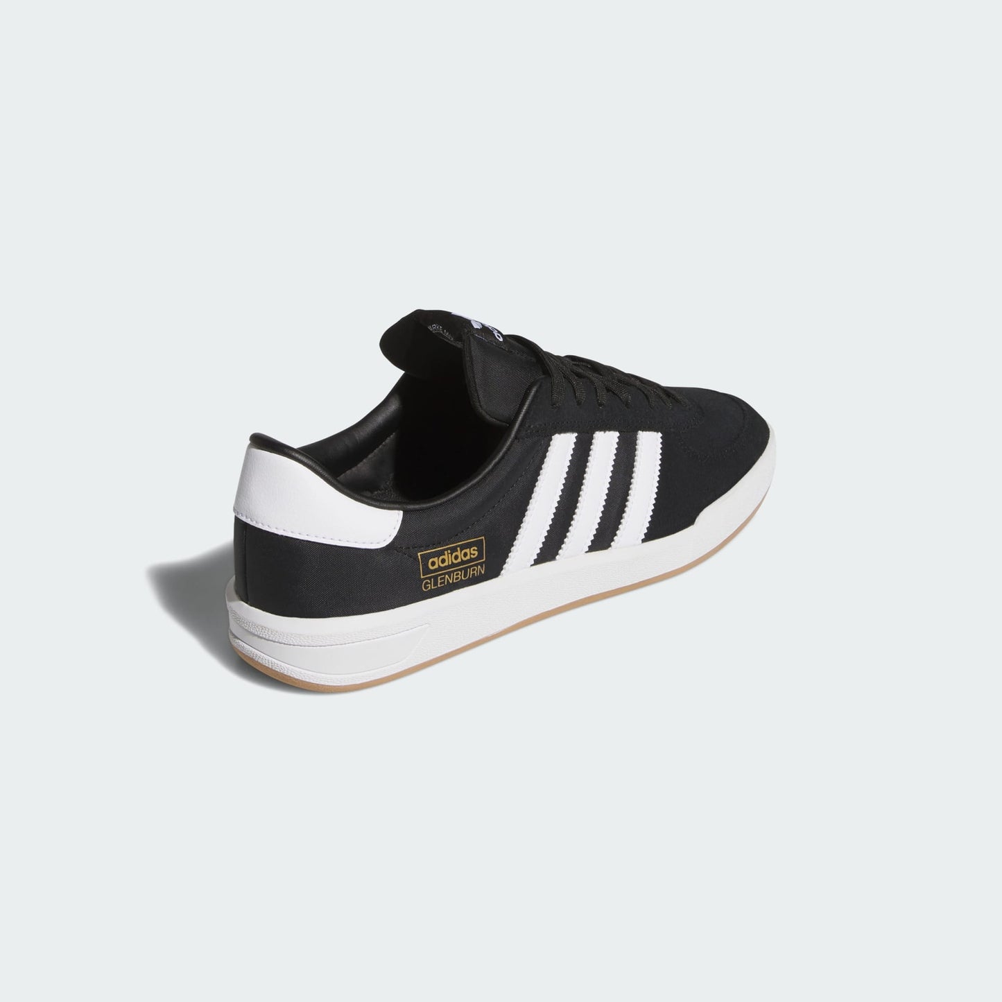 Adidas Shoes Glenburn Core Black / Cloud White / Gum Skateboarding Sneakers