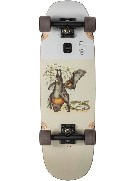 Globe Complete Skateboard Short Cut Flying Foxes 28 Cruiser