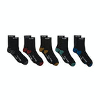 Globe Socks 5 Pack Ingles Crew Black Size 7 11 Skateboard Sox