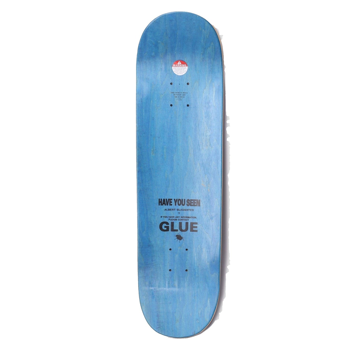 Glue Skateboard Deck Stephen Ostrowski Come Alone And Play 8 5 Black