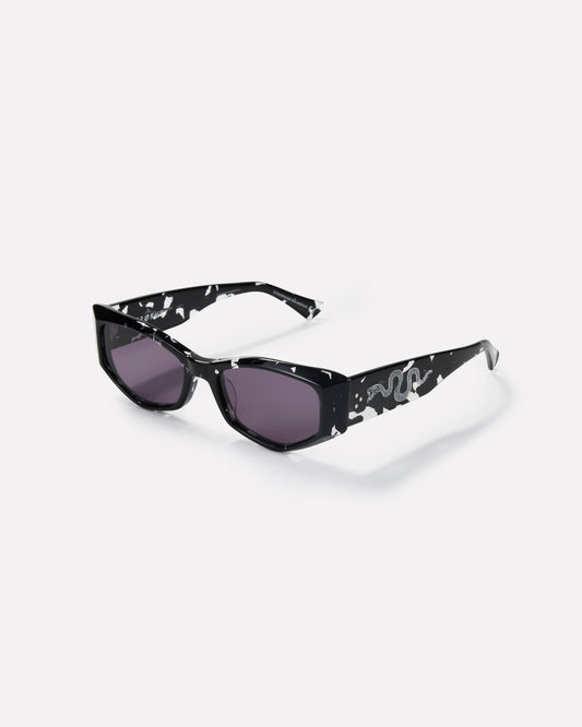 Epokhe Guilty Sunglasses - Black Tortoise Polished / Grey
