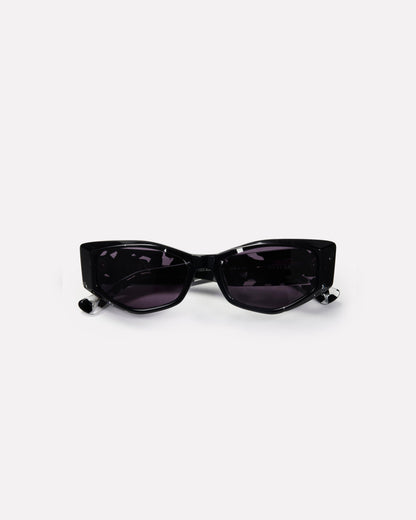Epokhe Guilty Sunglasses - Black Tortoise Polished / Grey