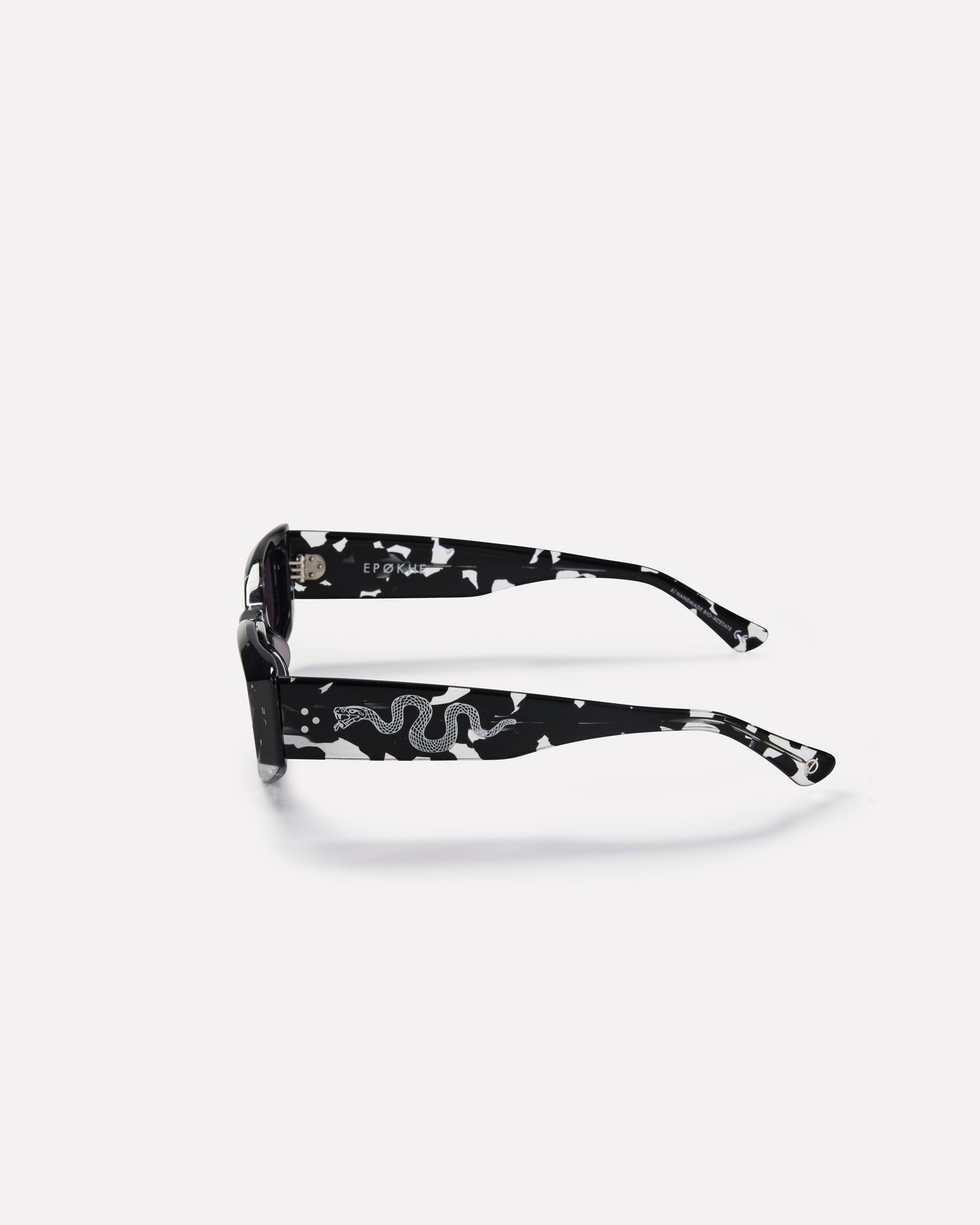 Epokhe Guilty Sunglasses - Black Tortoise Polished / Grey