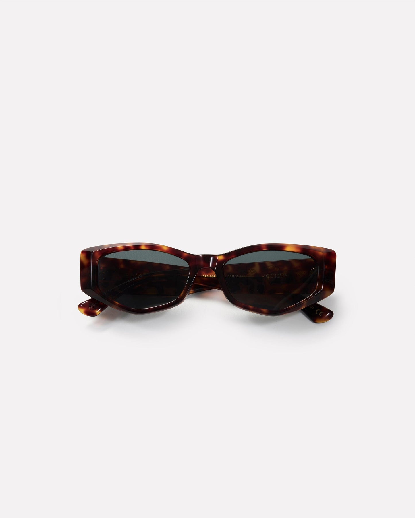 Epokhe Guilty Sunglasses - Tortoise Polished/Green