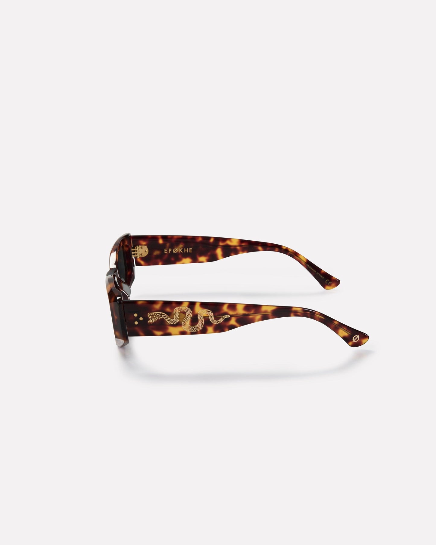 Epokhe Guilty Sunglasses - Tortoise Polished/Green