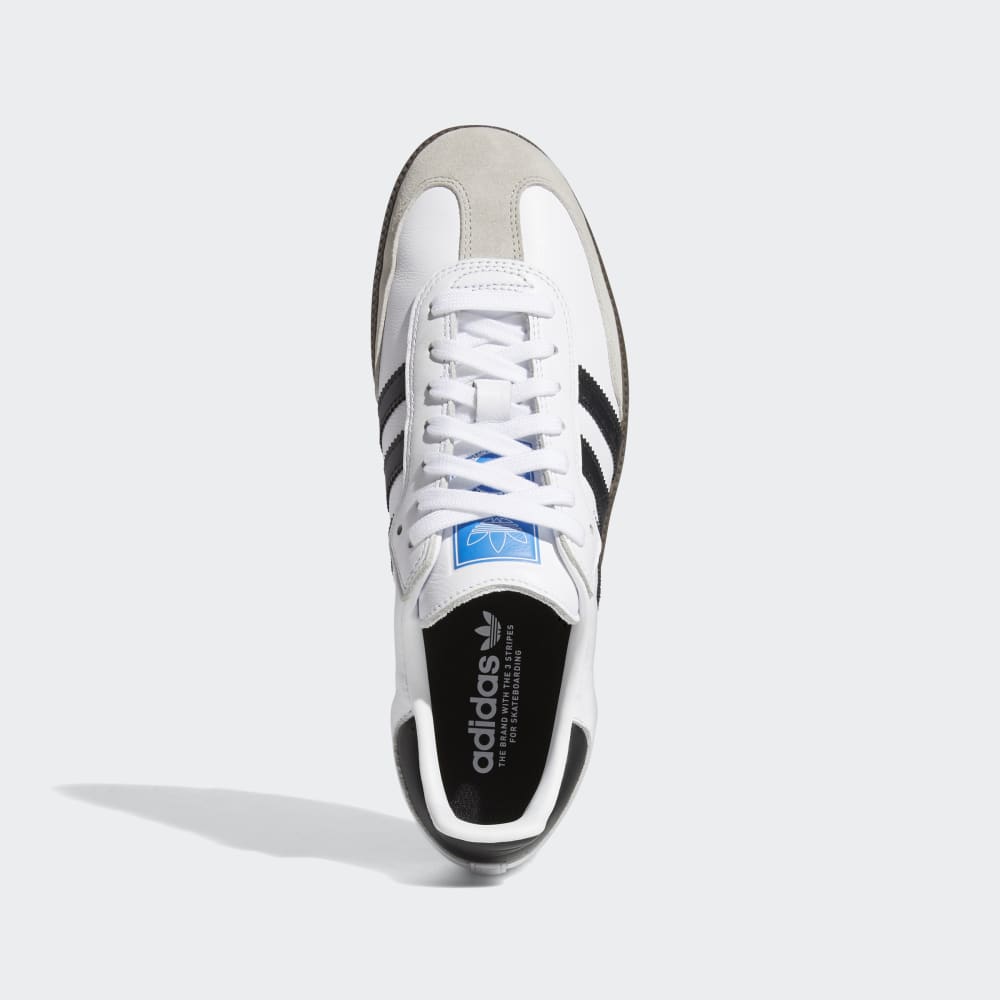 Adidas Shoes Samba Adv White Black Gum Us Size Skateboard Sneakers Originals
