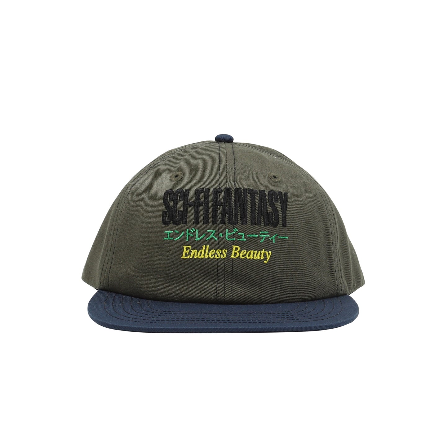 Sci-Fi - Endless Beauty olive/ navy Cap Hat strap Back hat