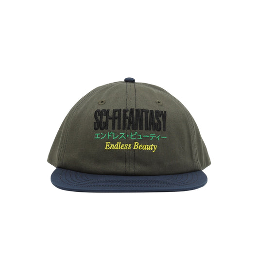 Sci-Fi - Endless Beauty olive/ navy Cap Hat strap Back hat