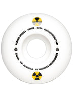Hazard Skateboard Wheels Swirl Cp Radial White 53Mm