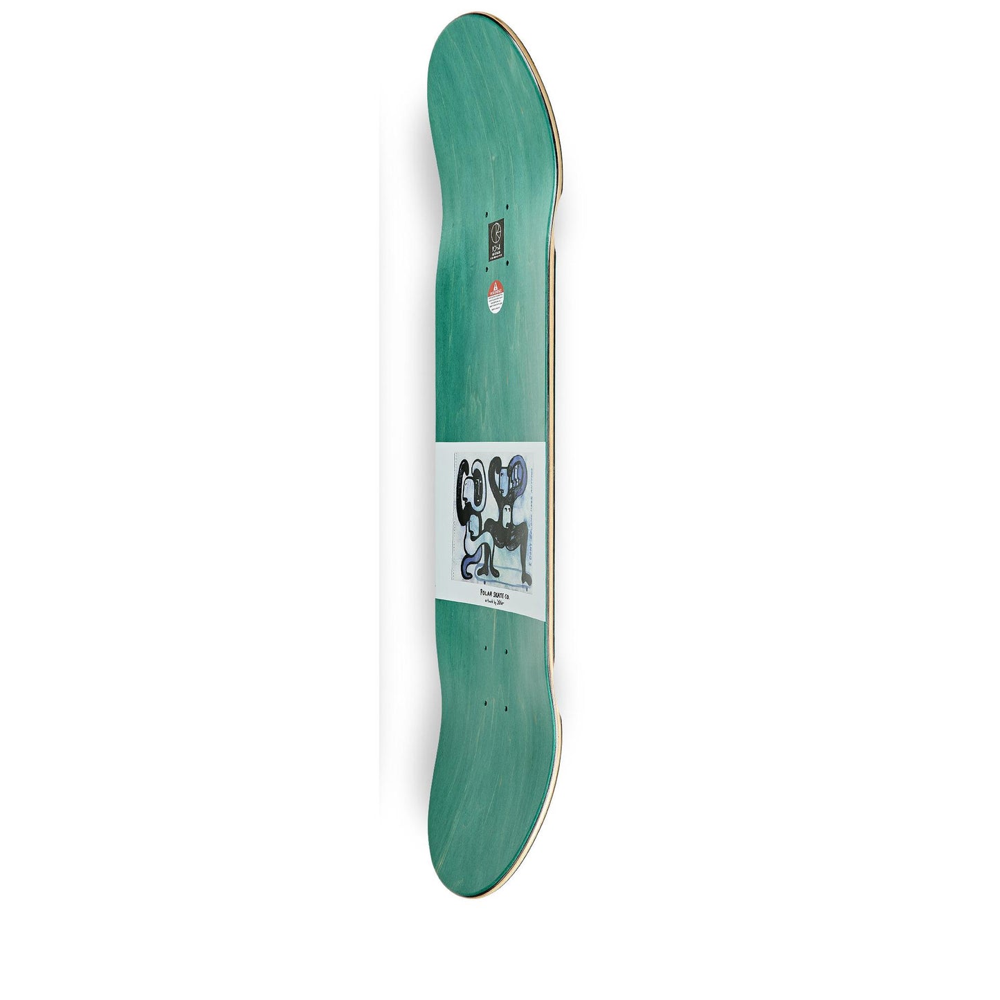 Polar Skateboard Deck HJALTE HALBERG Lurking Wheel Wells 8.375"