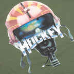 Hockey Tee Eject Military Green Skateboard T Shirt