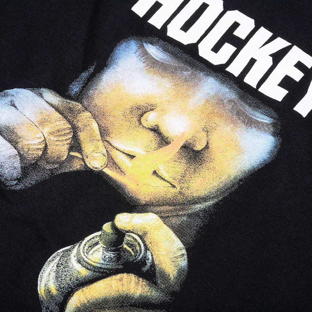 Hockey Tee Instructions Black Skateboard T Shirt