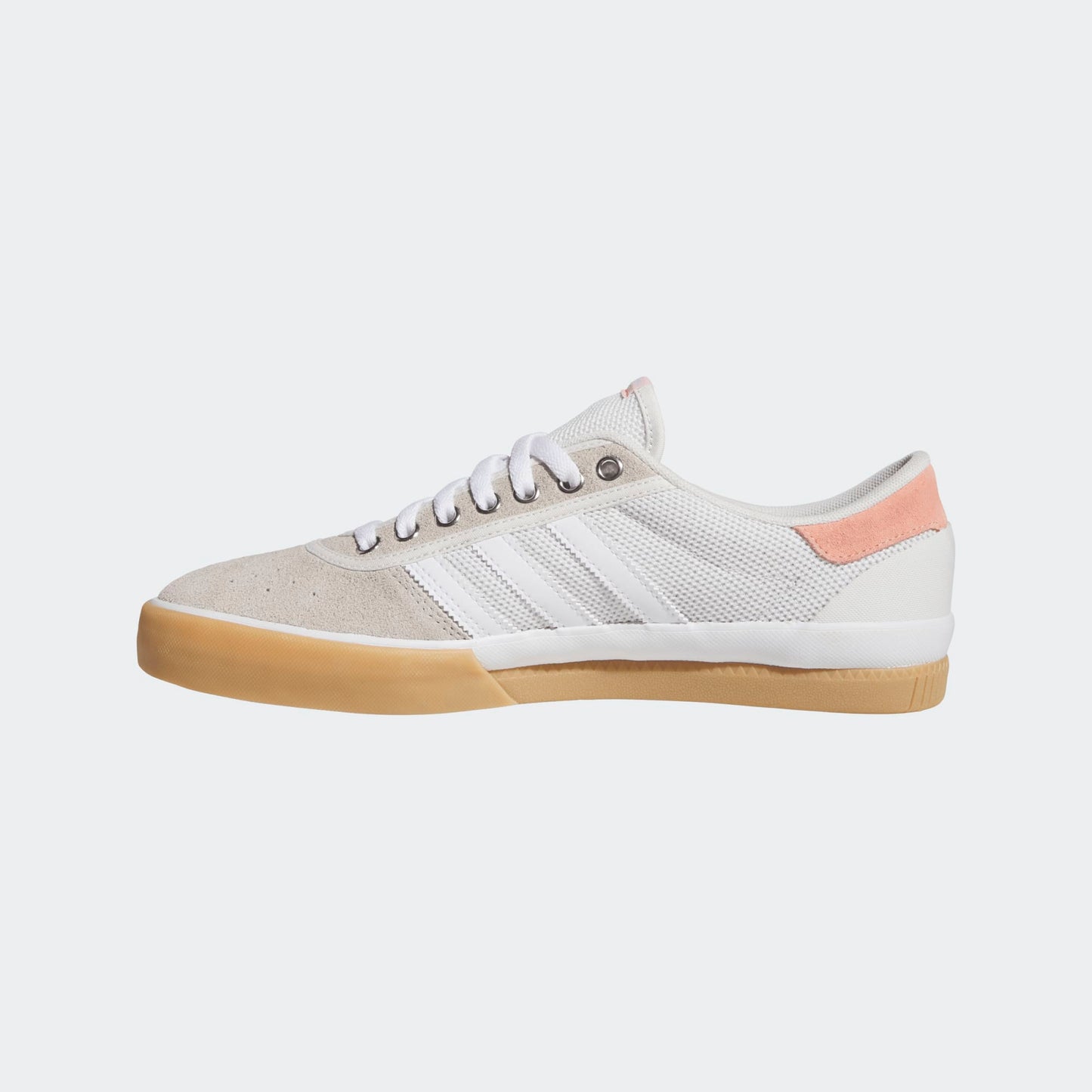 Adidas Shoes Lucas Puig Premiere White Crystal Hazy Coral Skateboard Sneakers
