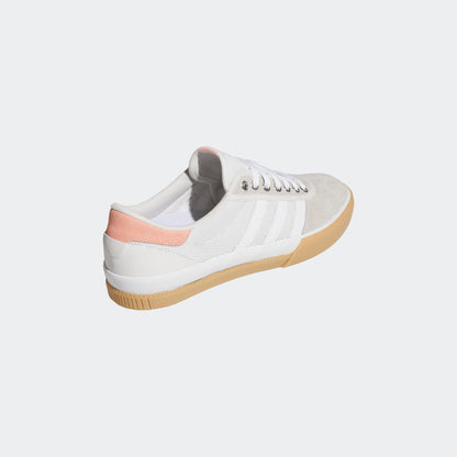 Adidas Shoes Lucas Puig Premiere White Crystal Hazy Coral Skateboard Sneakers