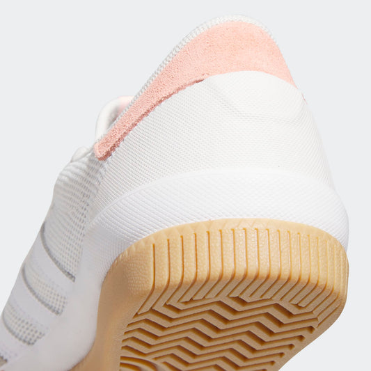 Adidas Shoes Lucas Puig Premiere White Crystal Hazy Coral Skateboard Sneakers