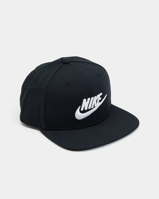 Nike Cap Dri-FIT Pro Structured Futura Black/Black/White Snapback Skateboard Hat