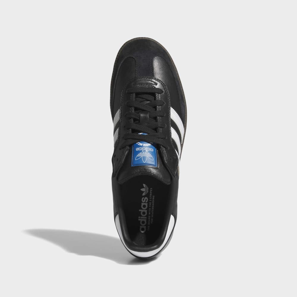 Adidas Shoes Samba Adv Black White Gum Us Size Skateboard Sneakers Originals