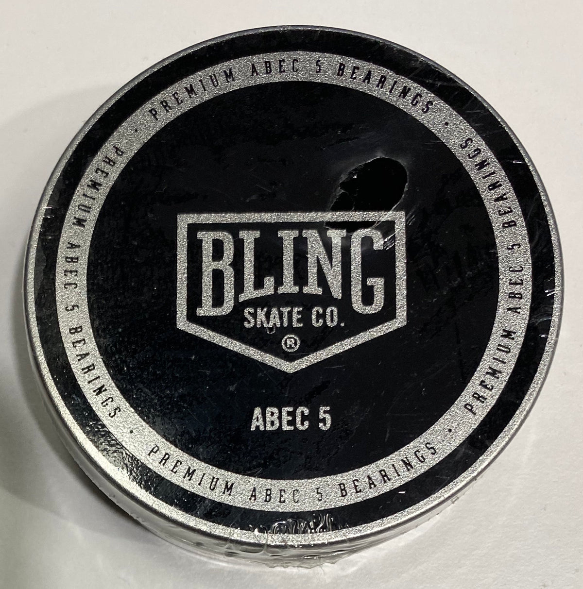 Bling Skateboard Bearings Abec 5 Premium Black