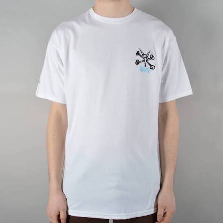 Powell Peralta Tee Rat Bones White Reissue Skateboard T-Shirt