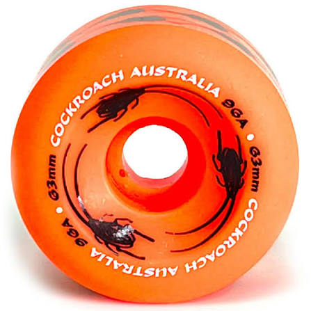 Cockroach Wheels Originals 63mm 96A - Orange