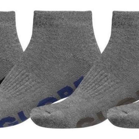 Globe Socks 5 Pack Stealth Ankle Grey Size 7-11 Skateboard Sox New