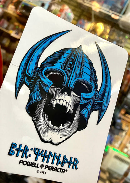 Powell Peralta Sticker Bones Brigade Per Welinder Nordic Skull Reissue Decal