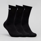 Nike SB Everyday Cushioned Crew Socks 3 Pack - Black
