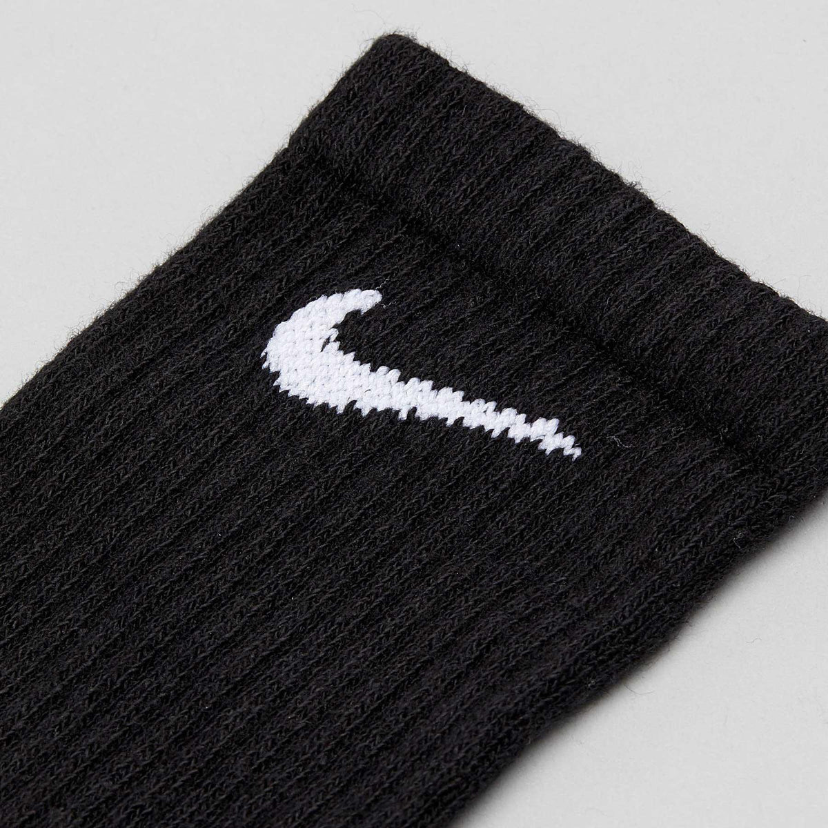 Nike SB Everyday Cushioned Crew Socks 3 Pack - Black