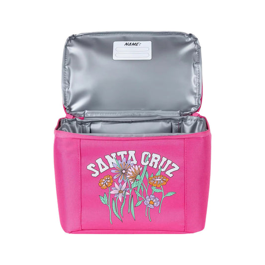 Santa Cruz Lunch Box Field Strip Tall Insulated - Pink