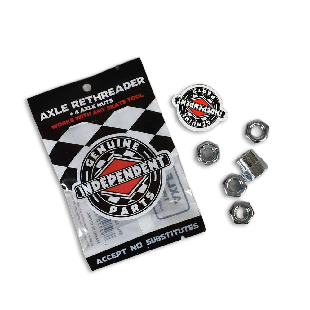 Independent Trucks Axle Rethreader Die And Indy Replacement Axle Nuts