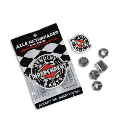 Independent Trucks Axle ReThreader Die and Indy Replacement Axle Nuts