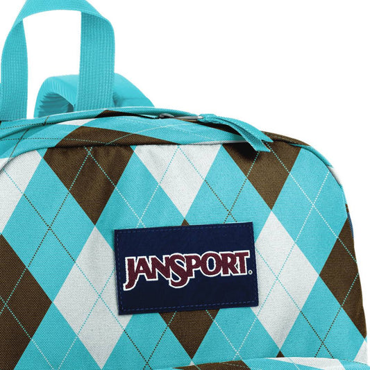 Jansport Backpack Spring Break Light Blue Skate School Travel Bag