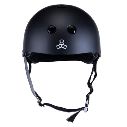 Triple 8 Helmet Certified Sweatsaver x Independent Trucks Edition Matte Black