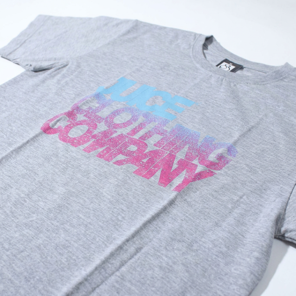 Juice Spray Tee graphic close-up