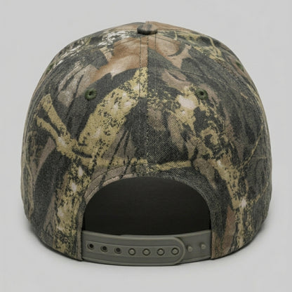 Kingpin Skate Supply Cap Frame Soft Retro Real Tree Camo Snapback
