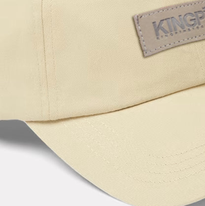 Kingpin Skate Supply Box Patch Snapback Cap Khaki