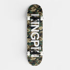 Kingpin Skate Supply Complete Og Logo Camo W Tensor Trucks Darkstar Wheels