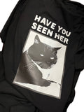 Kingpin Skate Supply Crew Have You Seen Her Black Jumper Sweater Pullover