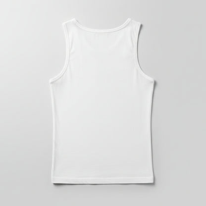 Kingpin Skate Supply Singlet Hazy Deeds White