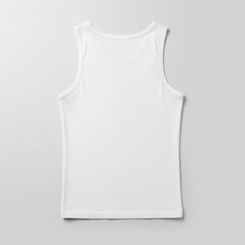 Kingpin Skate Supply Singlet Hazy Deeds White