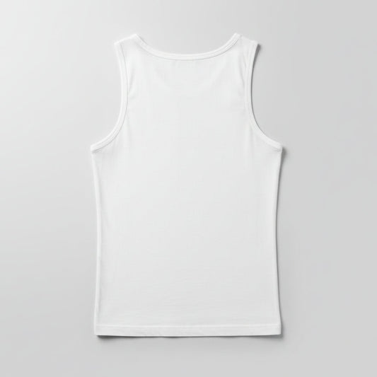 Kingpin Skate Supply Singlet Hazy Deeds White