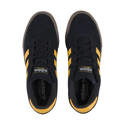 Adidas Busenitz Vulc II Skate Shoes Core Black / Preloved Yellow / Gum